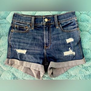 Like New Hollister girls jean shorts
